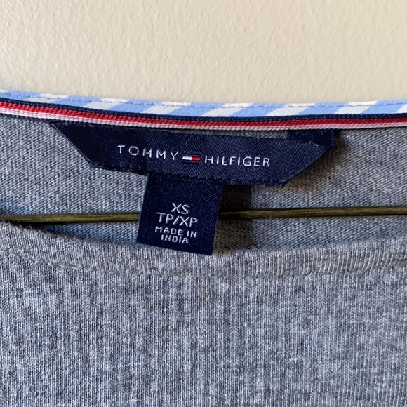 Tommy Hilfiger- Grey Sweater Dress Shirt - Picture 3 of 4
